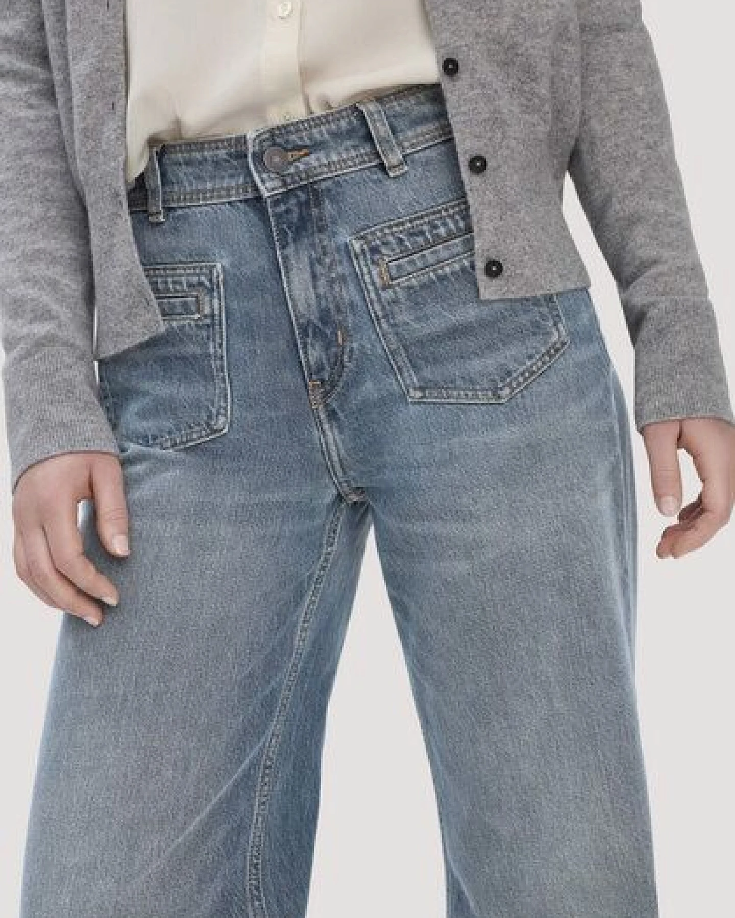 hessnatur Jeans GIERA Straight Relaxed aus reinem Bio-Denim – Ansicht 2