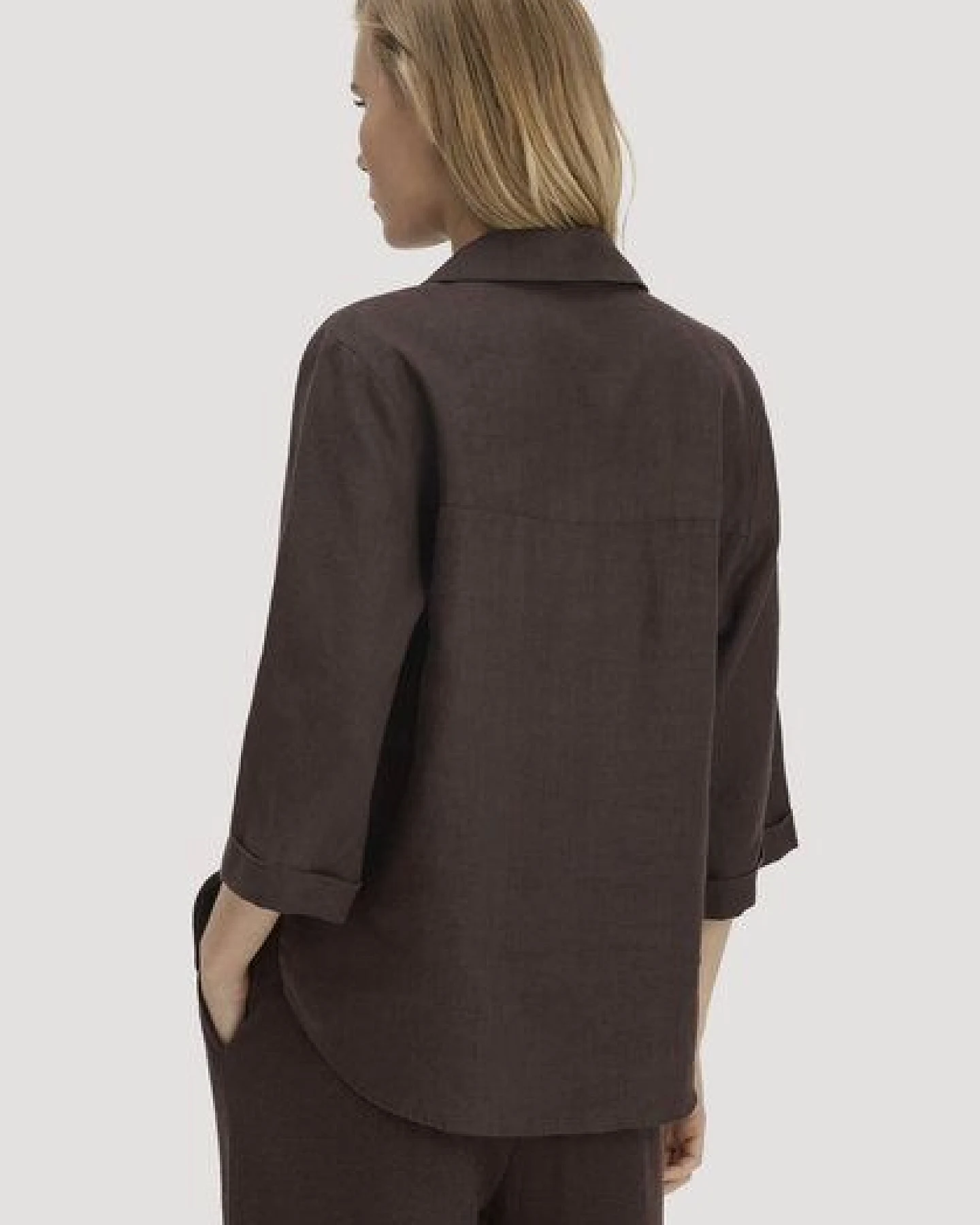 hessnatur Bluse Relaxed aus reinem Leinen – Ansicht 2