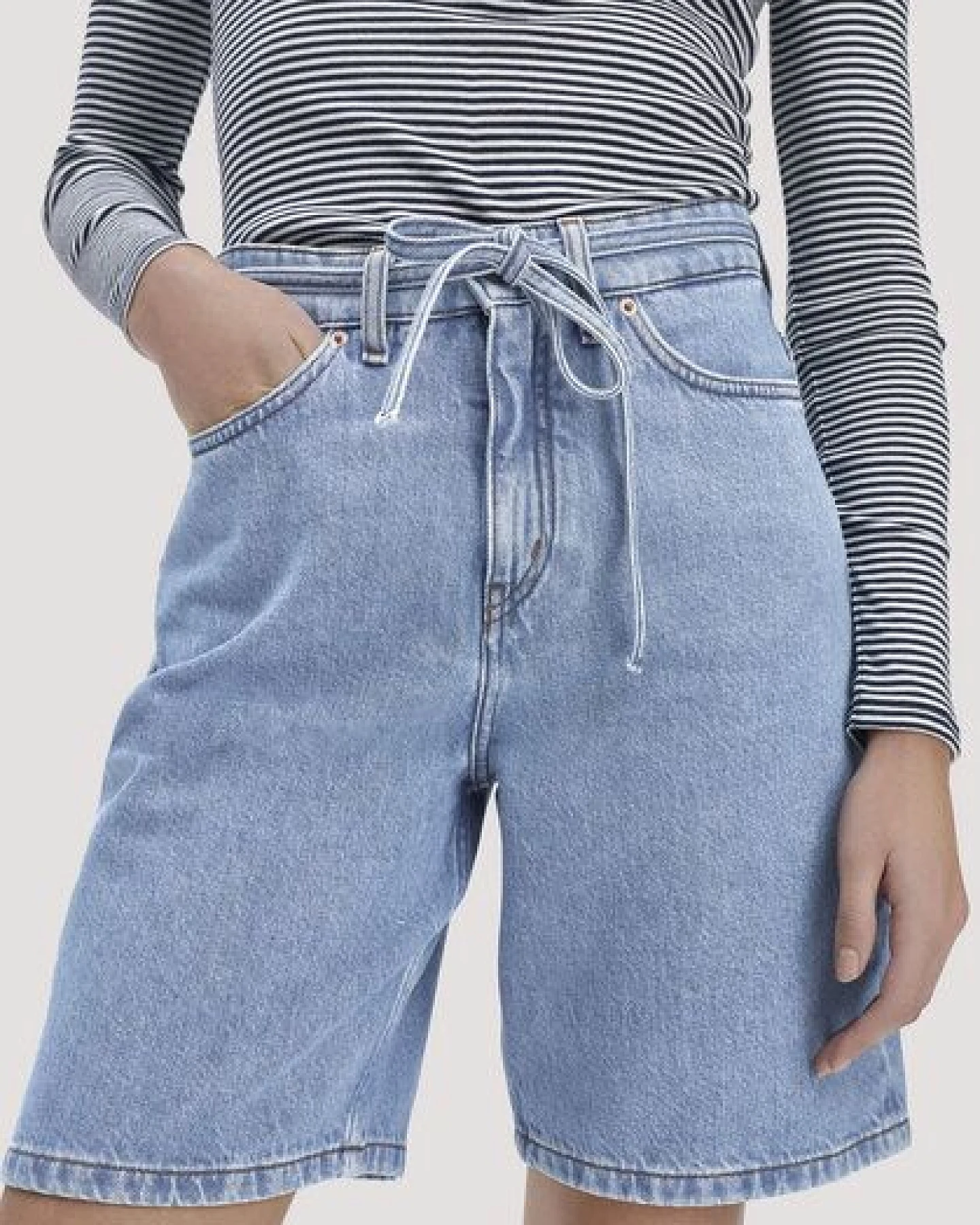 hessnatur Jeans Bermuda aus aus Bio-Baumwolle und TENCEL Lyocell – Ansicht 2