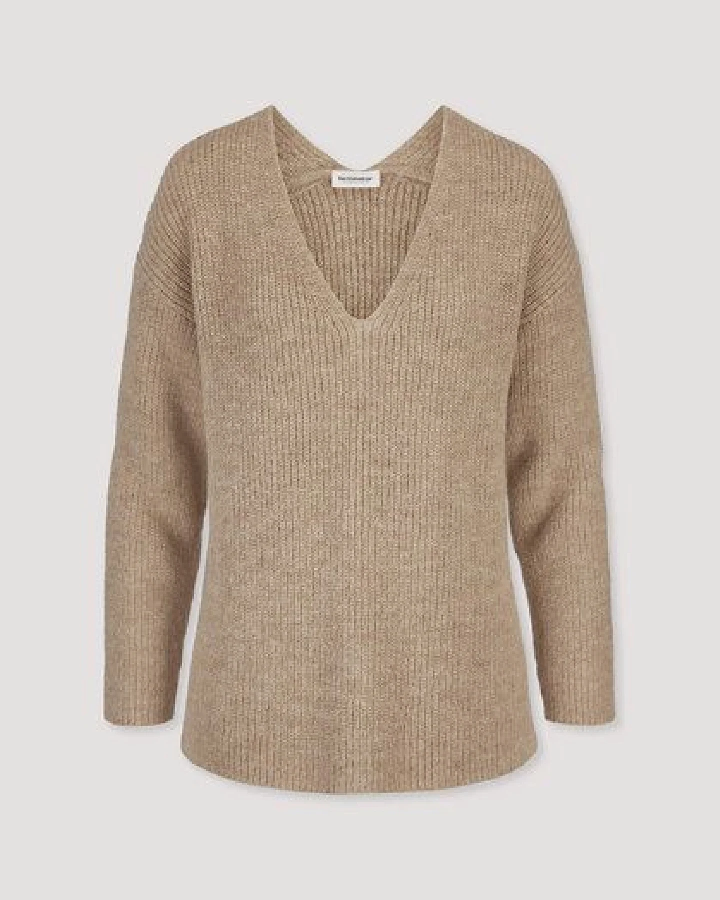 hessnatur Strick Pullover Relaxed aus reinem Alpaka – Ansicht 4