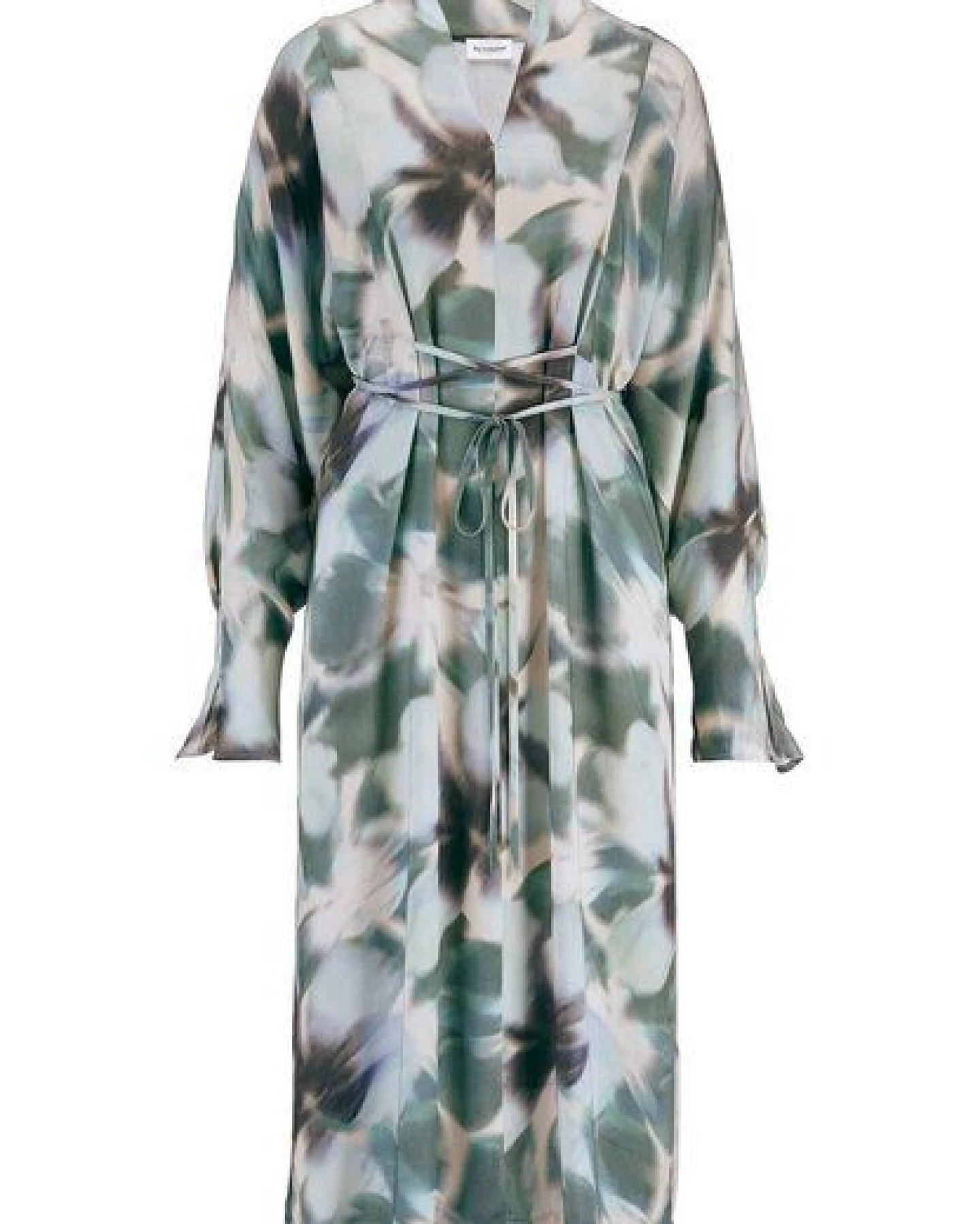 hessnatur Kimono Kleid mit Wickeloptik Midi aus reiner LENZING ECOVERO Viskose – Ansicht 3