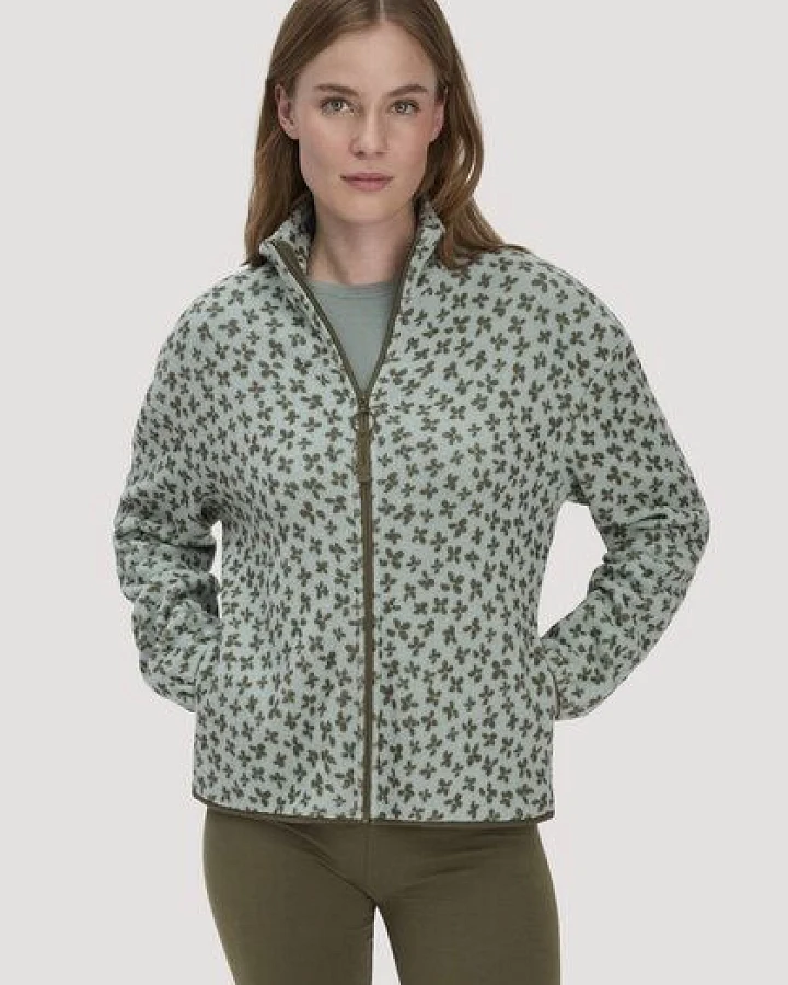 hessnatur Fleece Jacke Relaxed ACTIVE LIGHT aus reiner Bio-Baumwolle