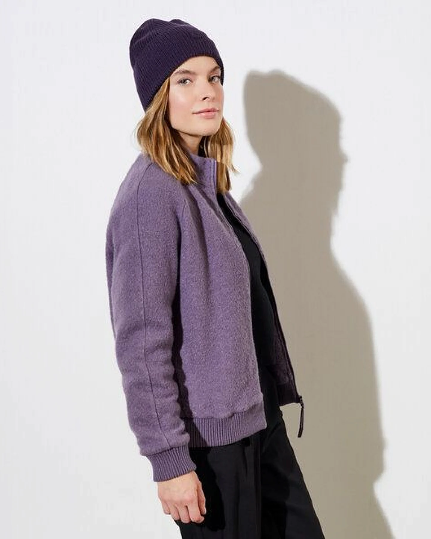 LangerChen Wollteddy-Jacke Gabbin – Ansicht 2