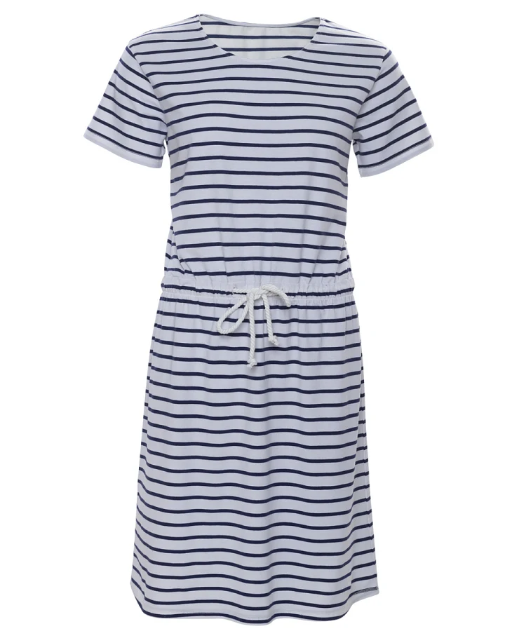 Damen Kleid Gestreift