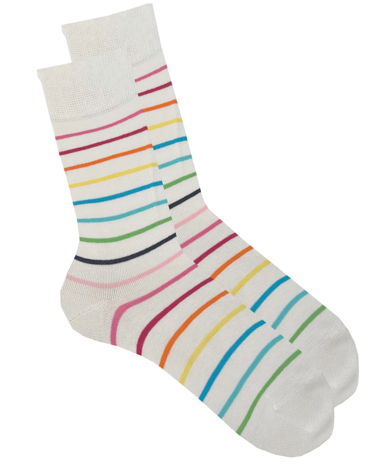Unisex Socken Weiß – Ansicht 2