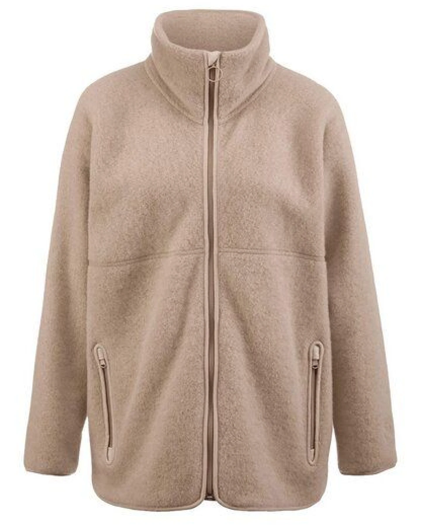 hessnatur Wollfleece Jacke Oversized aus reiner Bio-Merinowolle – Ansicht 3