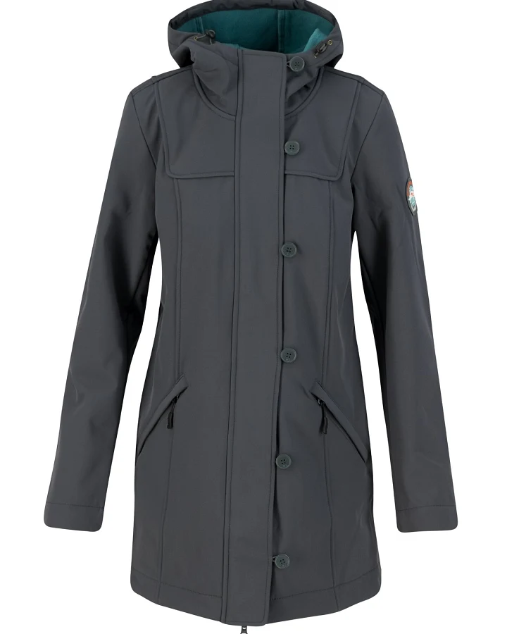 Softshelljacke wild weather long anorak