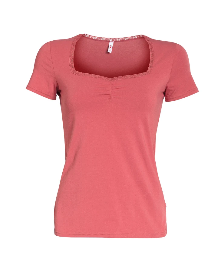 T-Shirt logo shortsleeved feminin