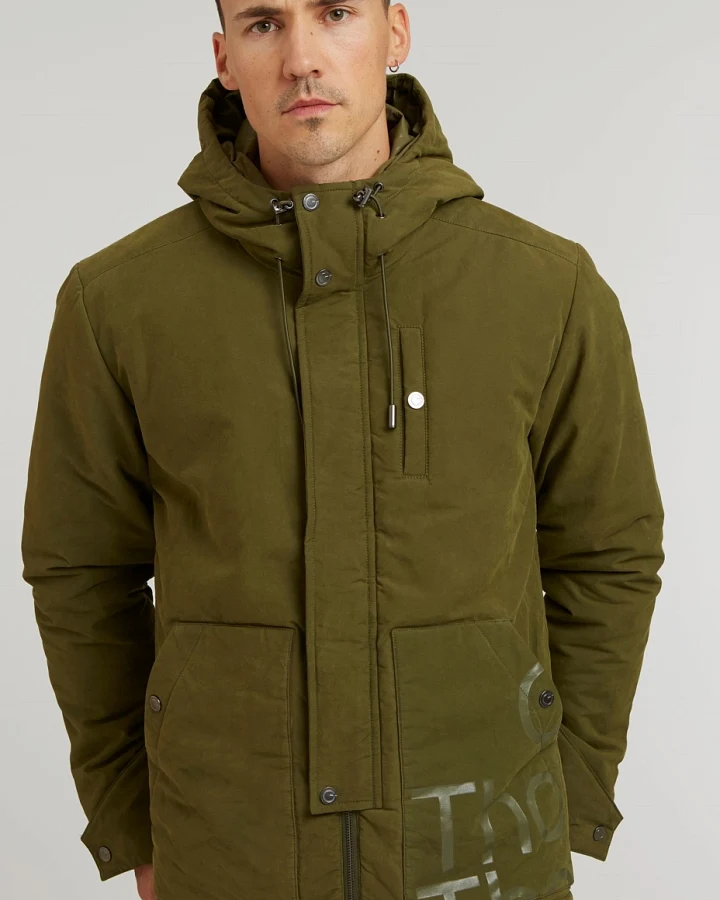 ThokkThokk Herren vegan Jacke Waxed Olive