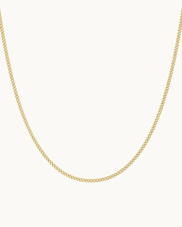 Dear Darling Berlin Damen vegan Halskette The Glowy 14k Gold