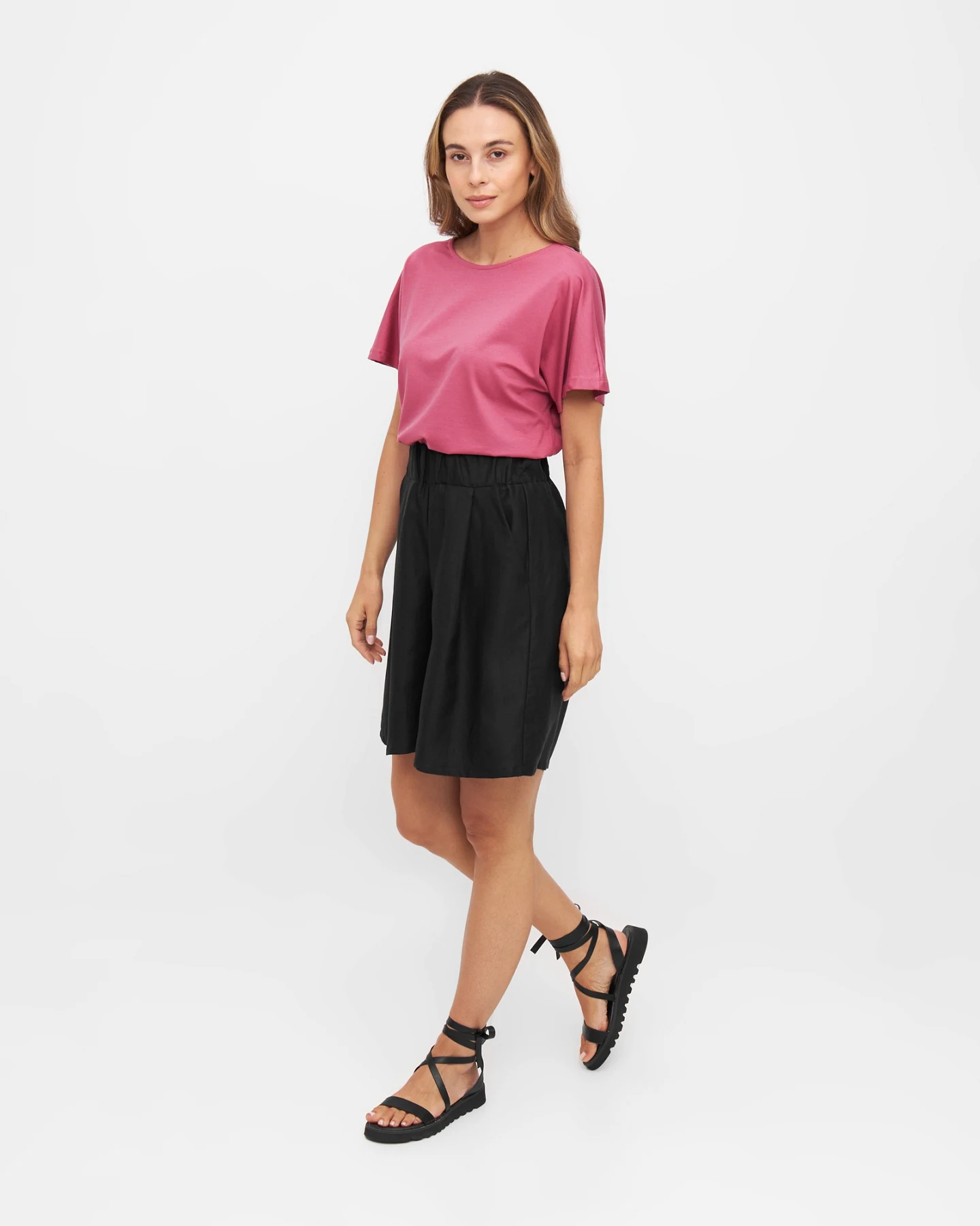 WiDDA Damen vegan Hemd Fari Rosa – Ansicht 2