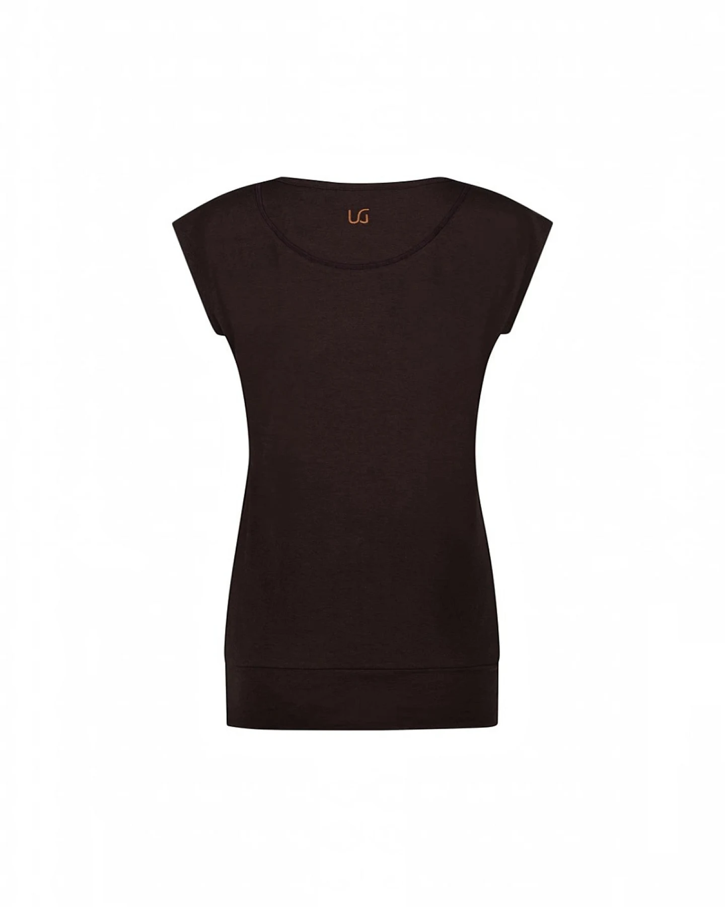 Urban Goddess Asana Tee - Coffee M/L – Ansicht 5