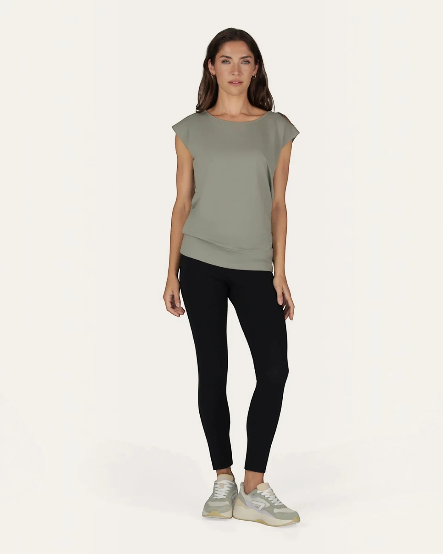 Urban Goddess Asana Tee - Smokey Quartz XS/S – Ansicht 2