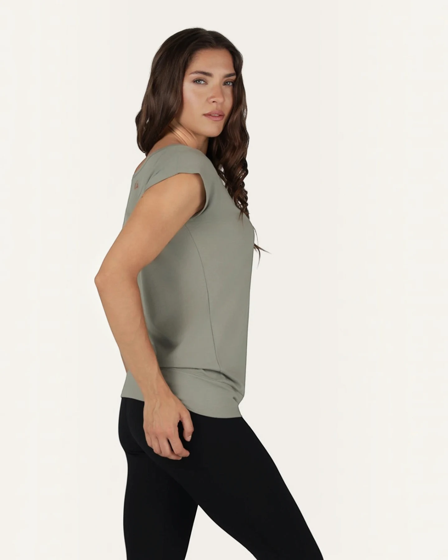 Urban Goddess Asana Tee - Smokey Quartz XS/S – Ansicht 3