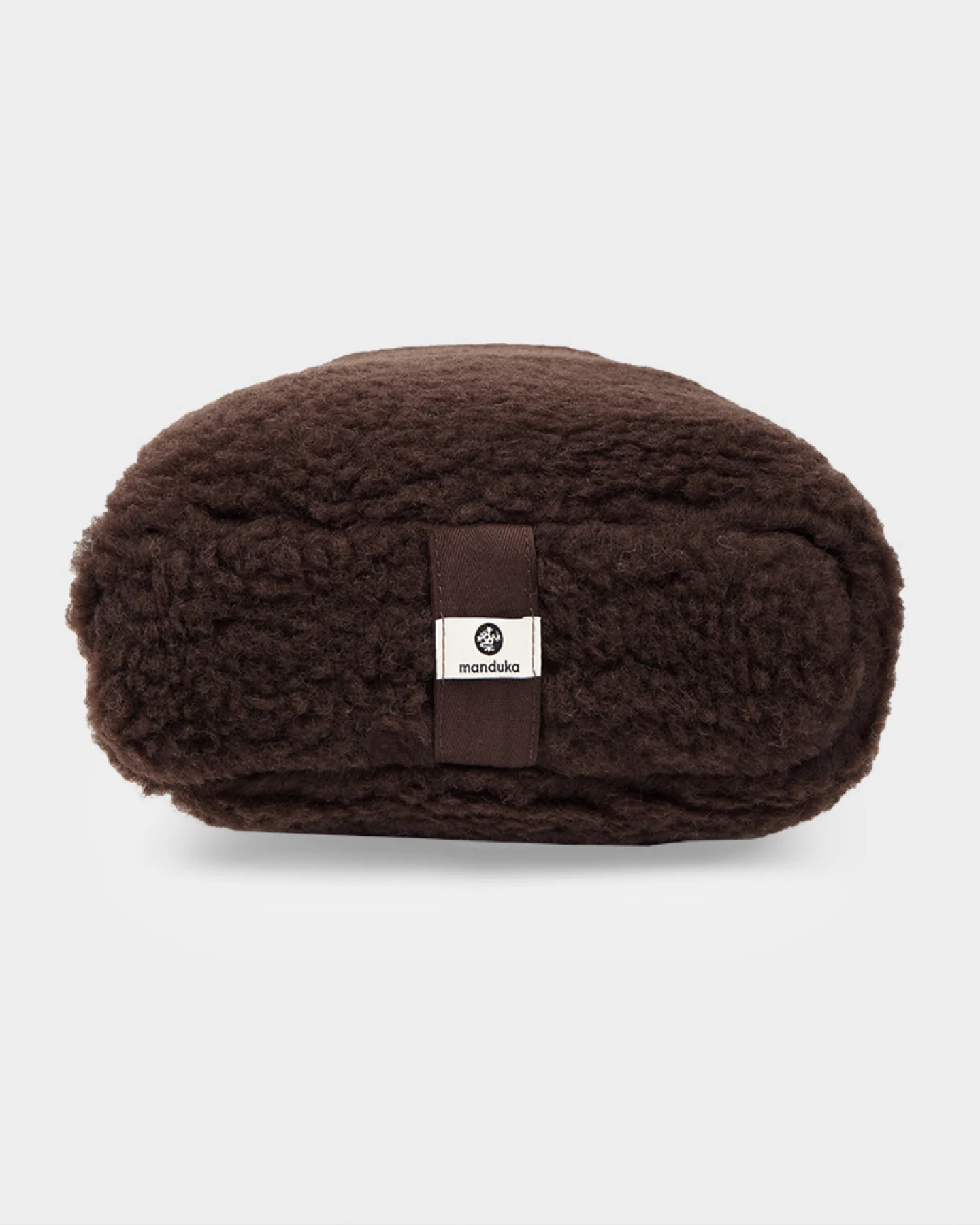 Manduka Yogabolster Eckig Wolle - Cacao – Ansicht 2