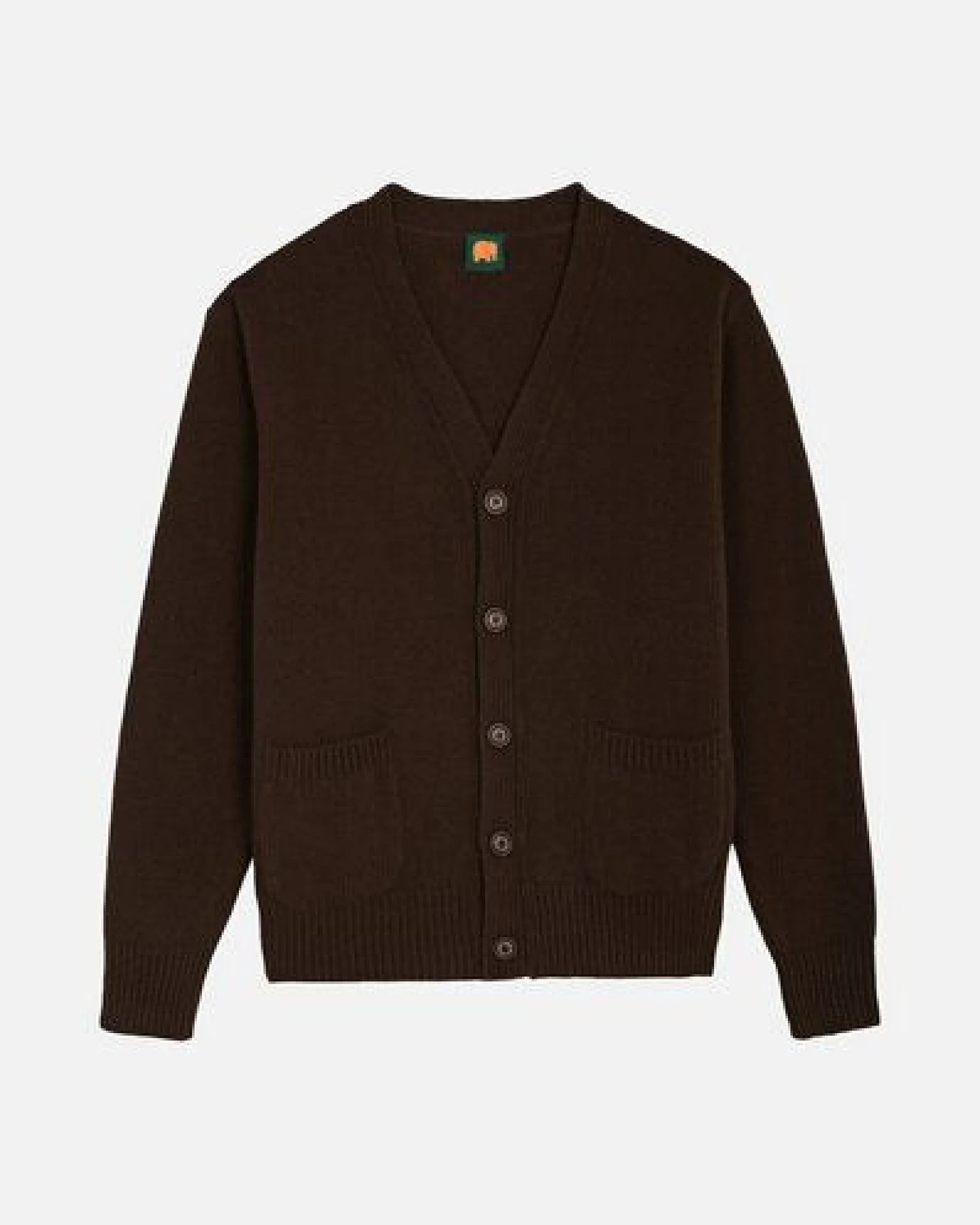 Trendsplant Relleu Cardigan Chocolate – Ansicht 2