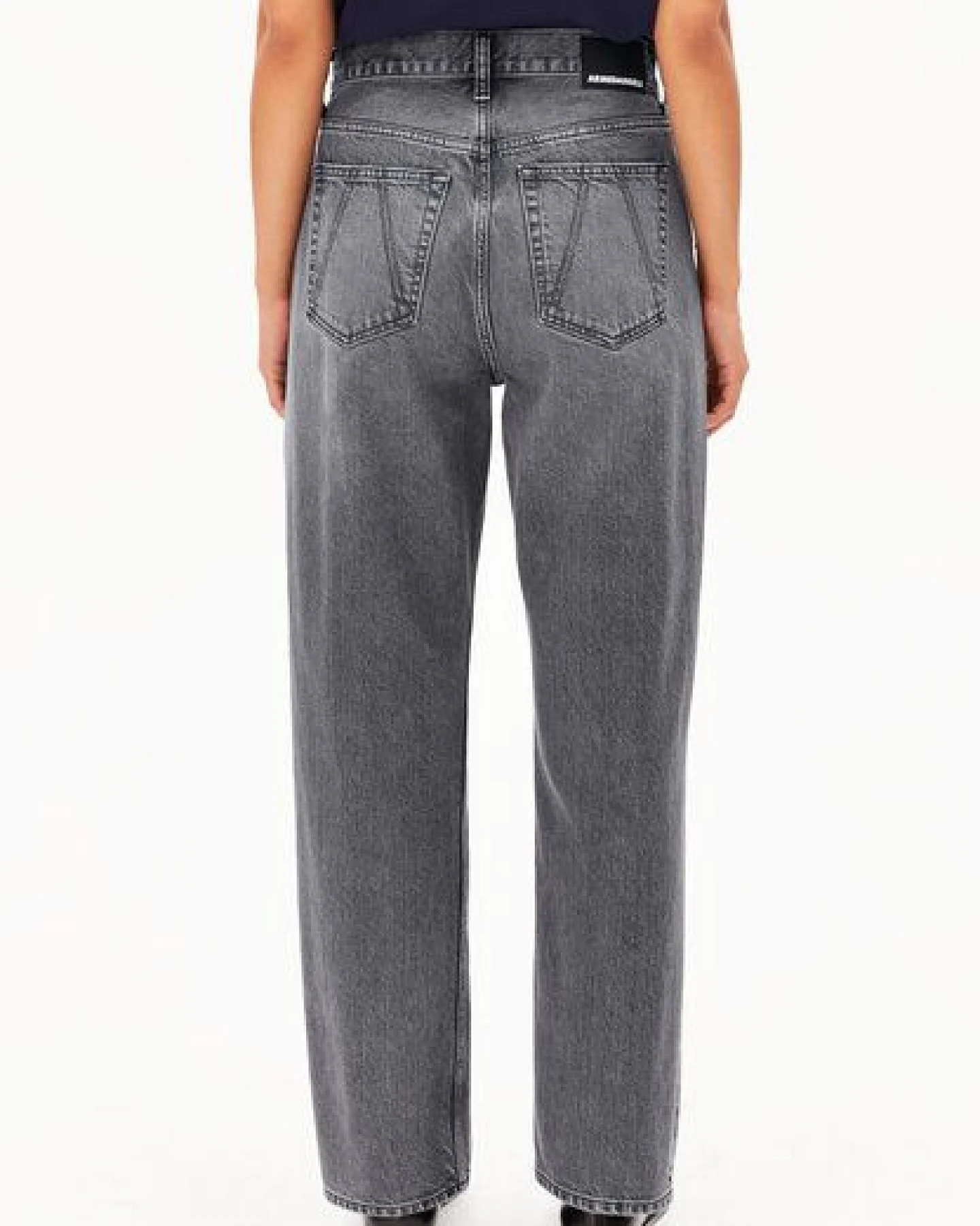 ARMEDANGELS AAIKALA Damen Straight Jeans High Waist recycelte Baumwolle – Ansicht 2