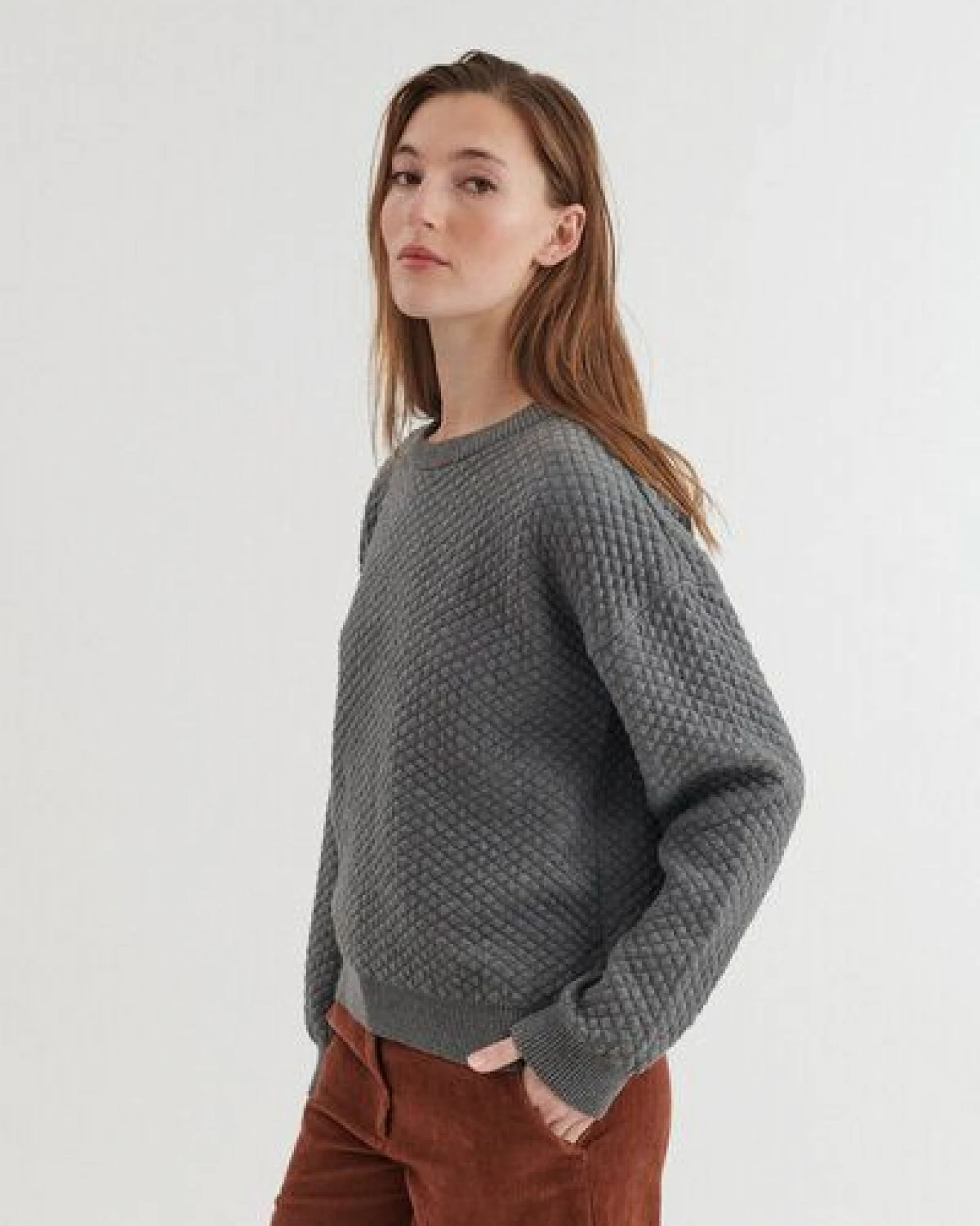 Basic Apparel Lis Pullover aus Bio-Baumwolle – Ansicht 3