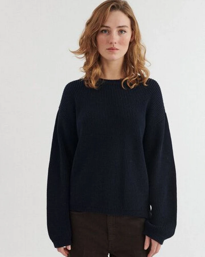 Basic Apparel Oversized Strickpullover SUNA aus Bio-Baumwolle