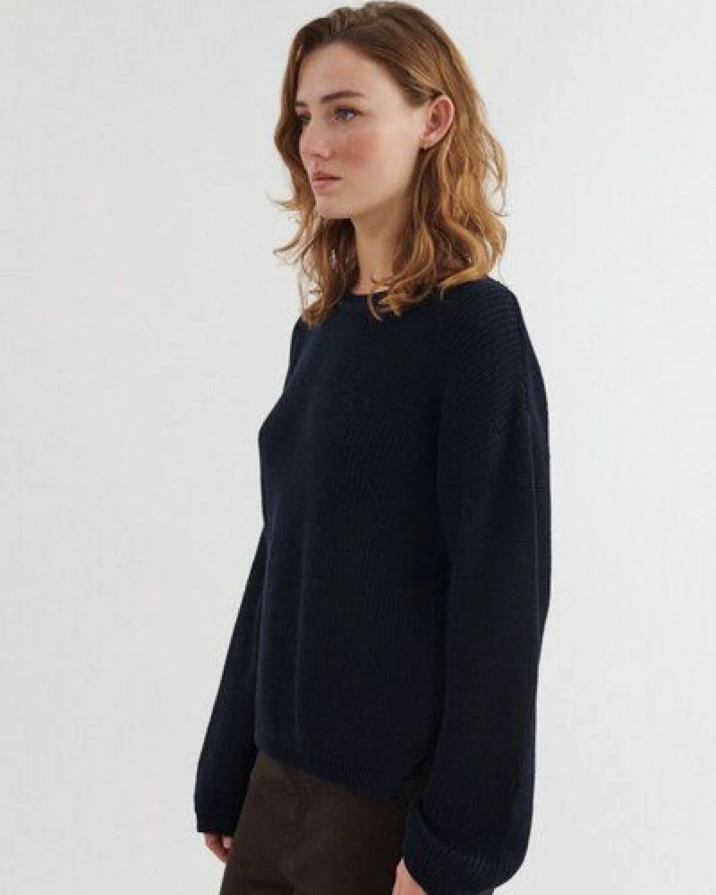 Basic Apparel Oversized Strickpullover SUNA aus Bio-Baumwolle – Ansicht 4
