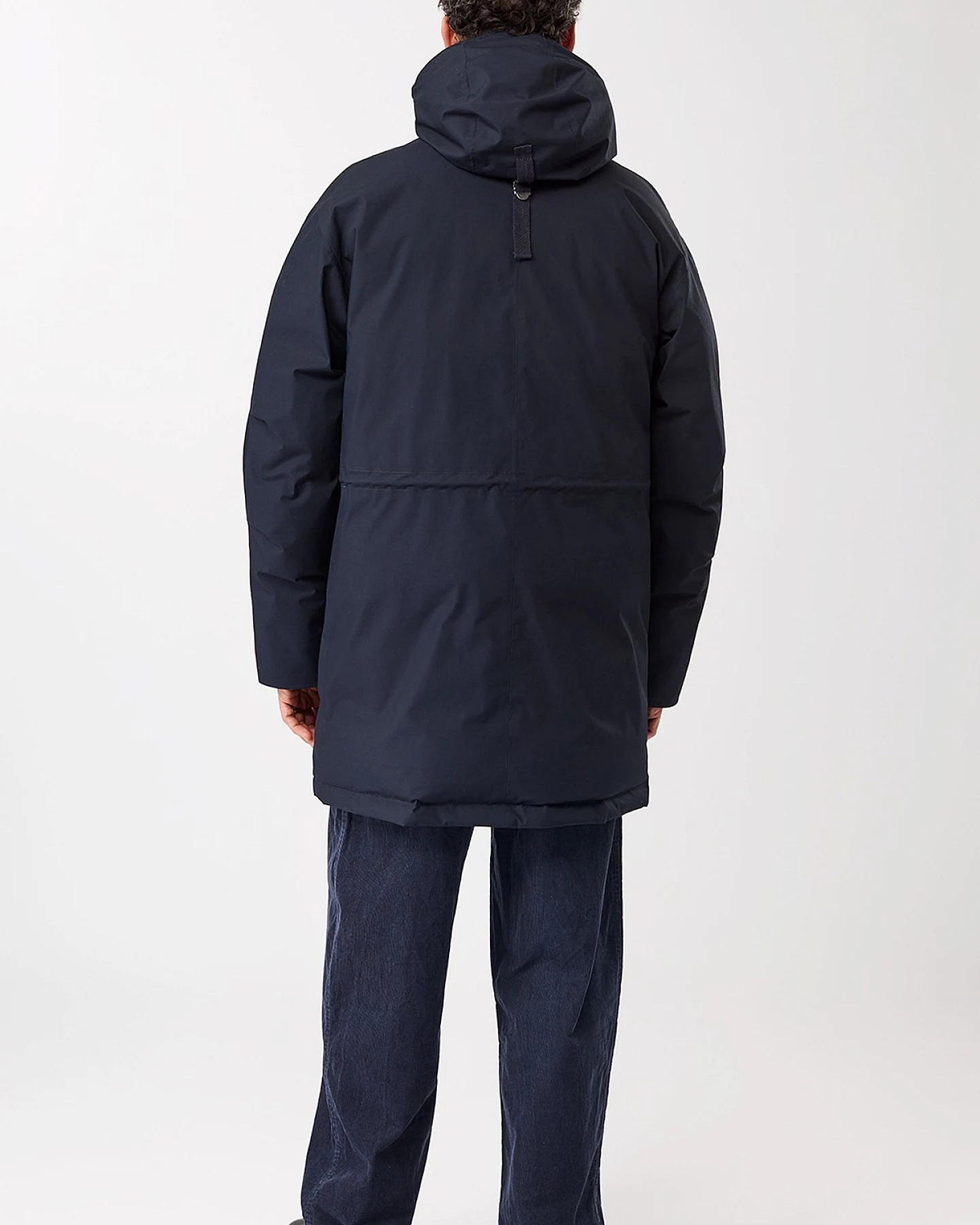 Parka Mit Kapuze Dunkelblau – Ansicht 6