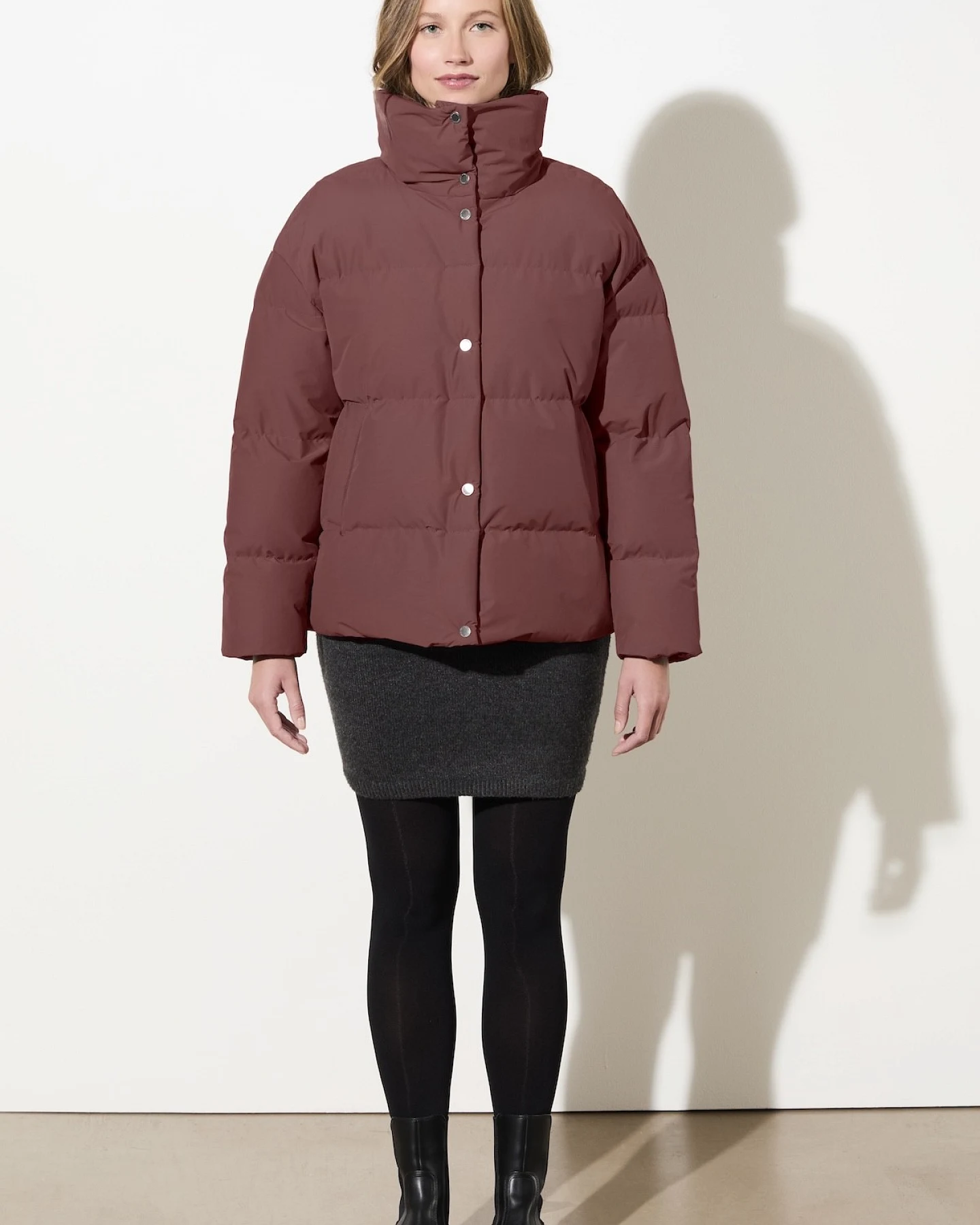 Jacke Gesteppt Mit Stehkragen – Ansicht 2
