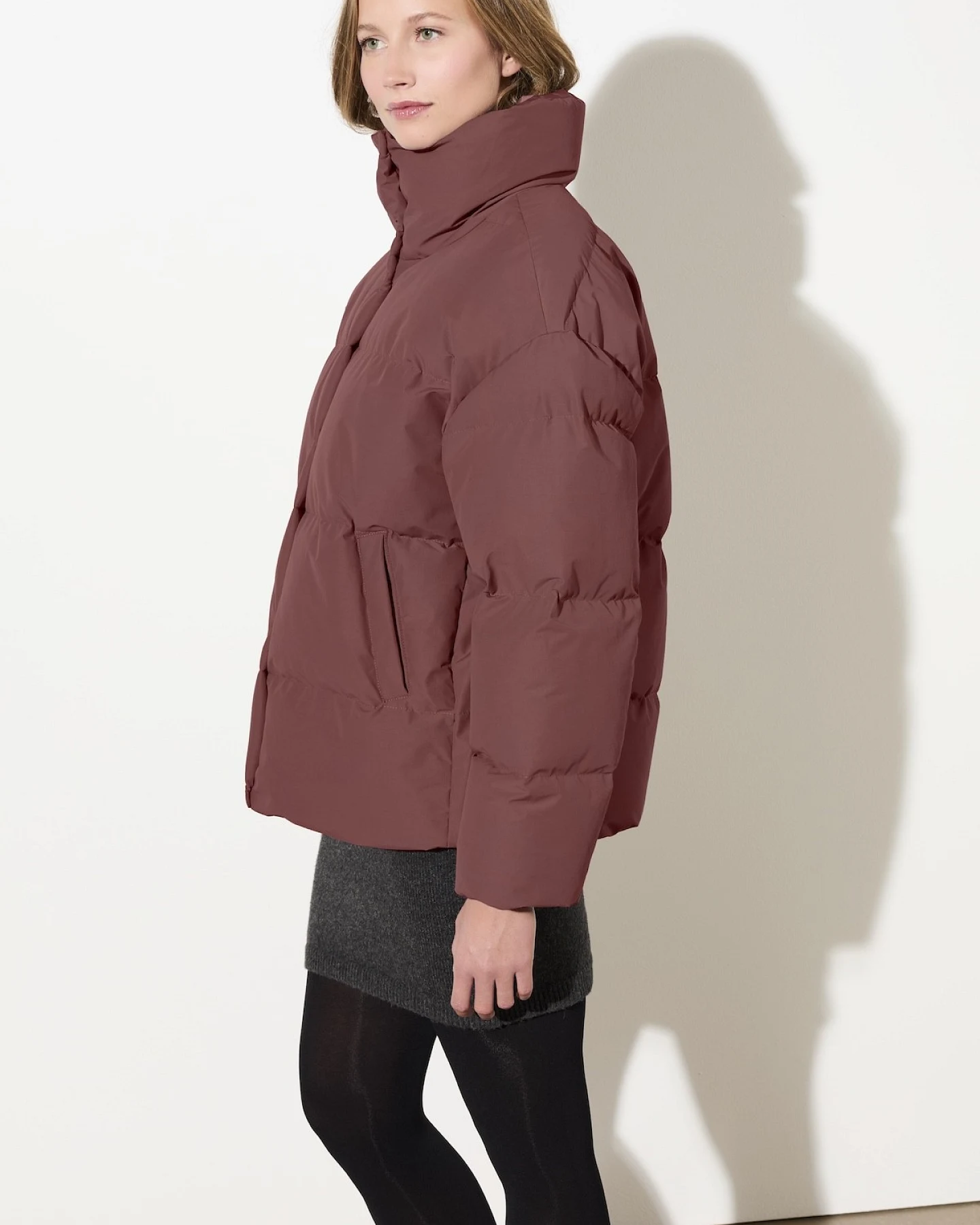 Jacke Gesteppt Mit Stehkragen – Ansicht 3