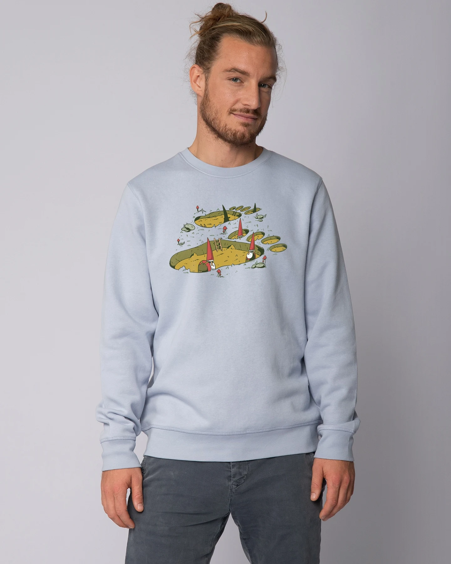 Watapparel Sweatshirt Gnome Footprint – Ansicht 2
