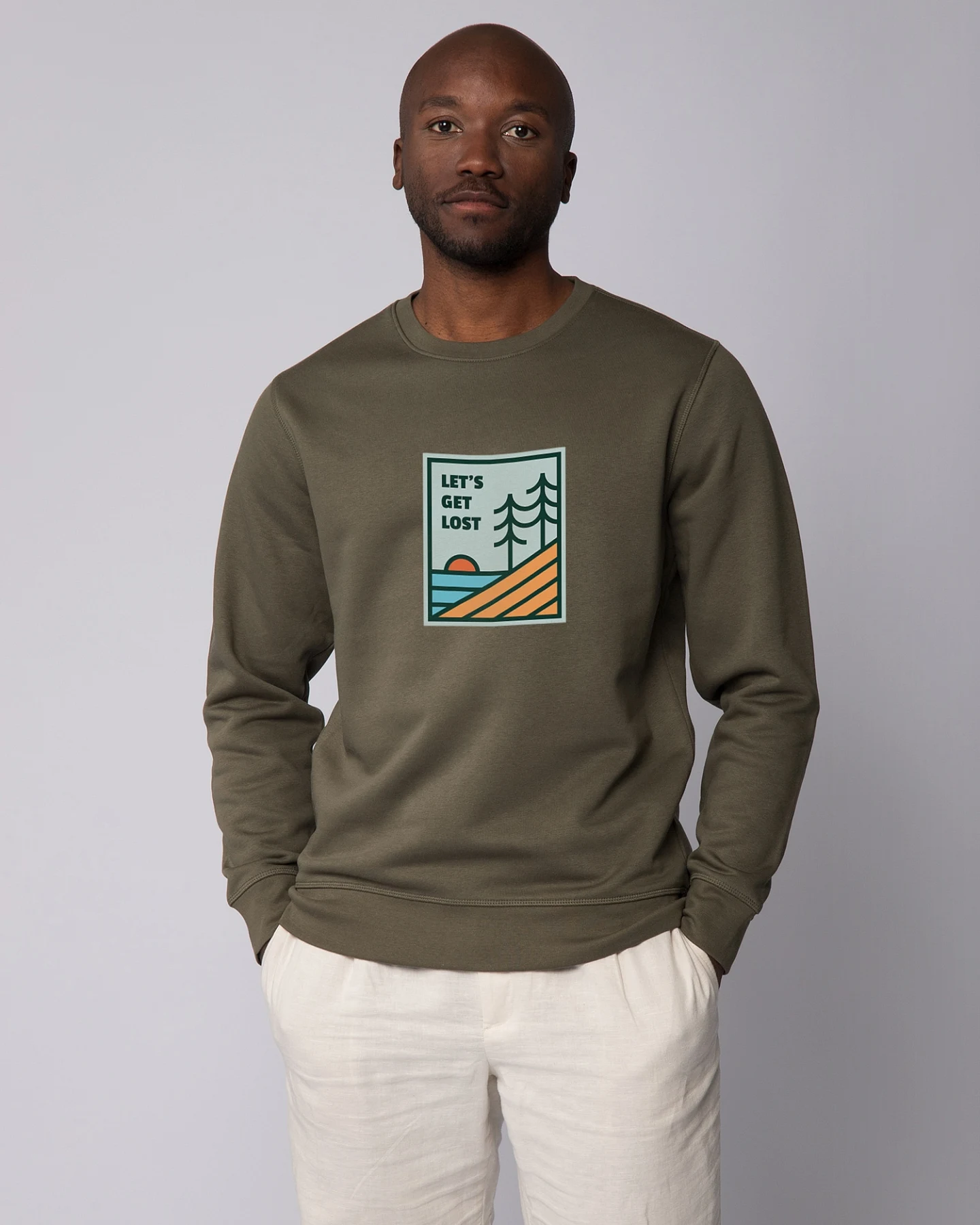 Watapparel Sweatshirt Lets Get Lost – Ansicht 2