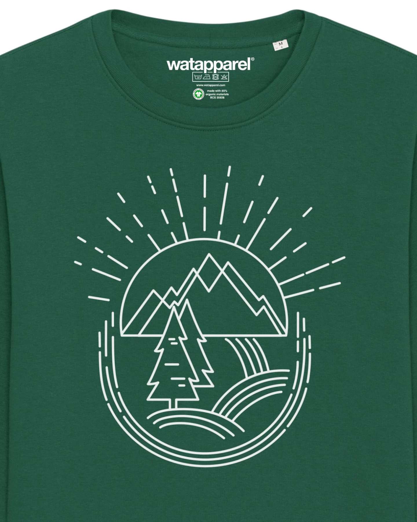 Watapparel Sweatshirt Natur ist schön – Ansicht 3