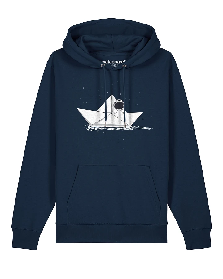 Watapparel Sweatshirt Astronaut in paper boat