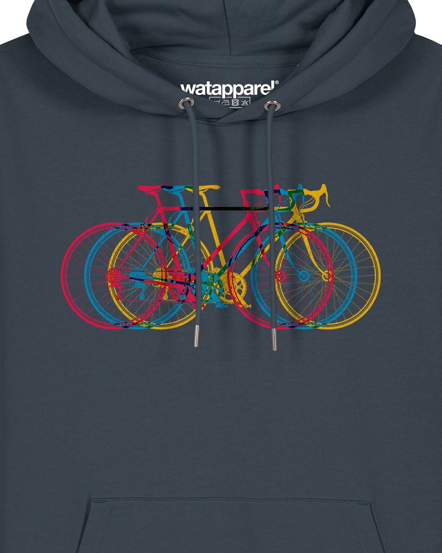 Watapparel Sweatshirt Fahrräder – Ansicht 3