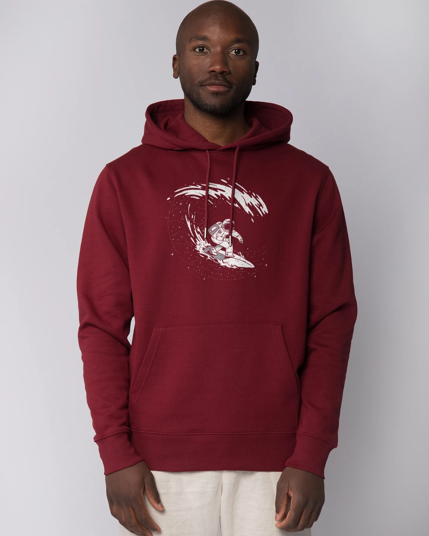 Watapparel Sweatshirt Surfing Spaceman – Ansicht 2