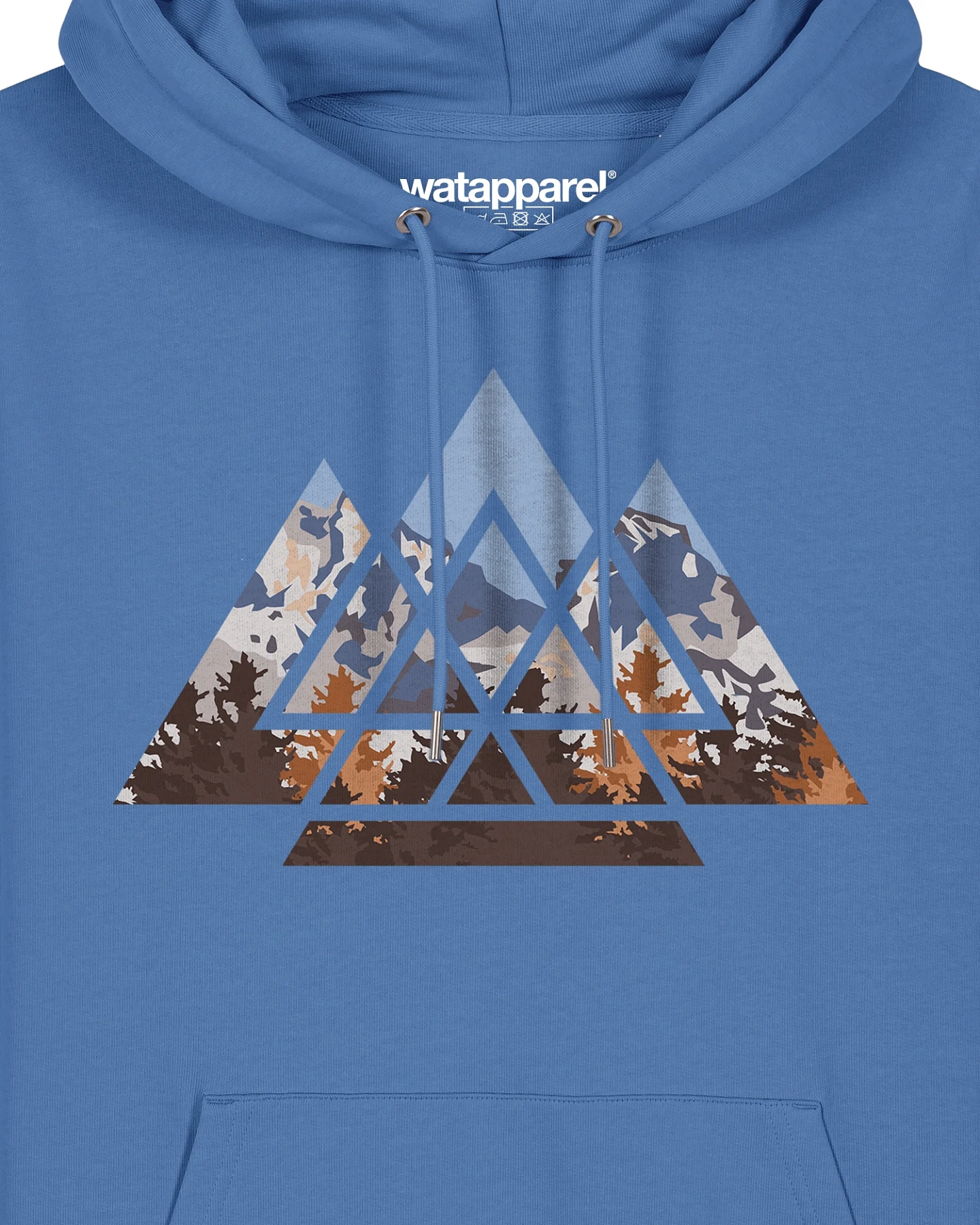Watapparel Sweatshirt Geometric Landscape – Ansicht 3