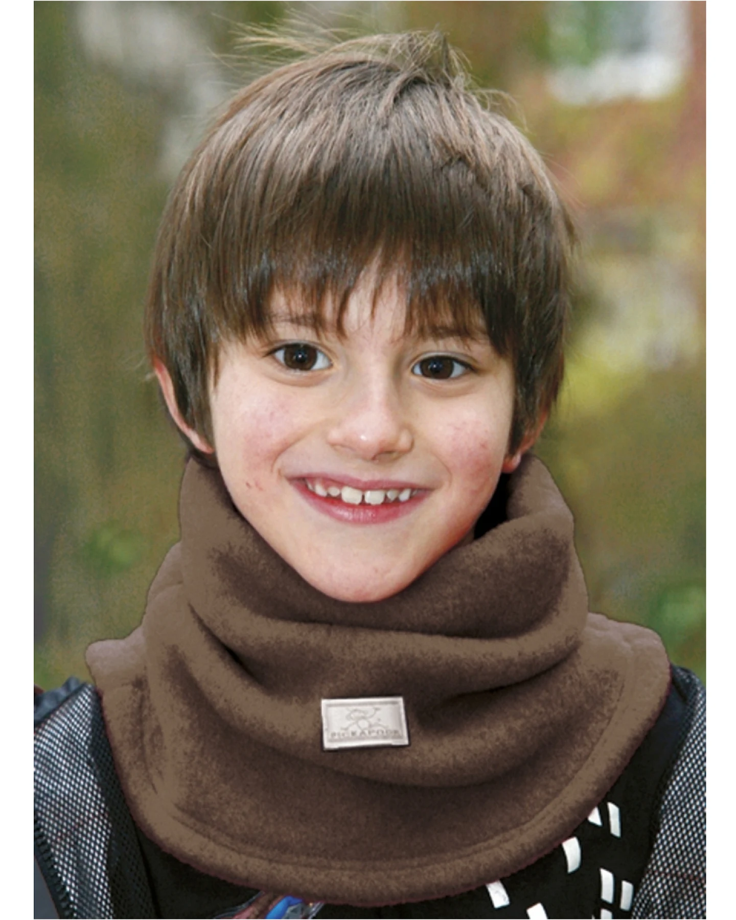 Pickapooh Kinder Schlupfschal braun Gr.2 (ab 2 Jahre) – Ansicht 2