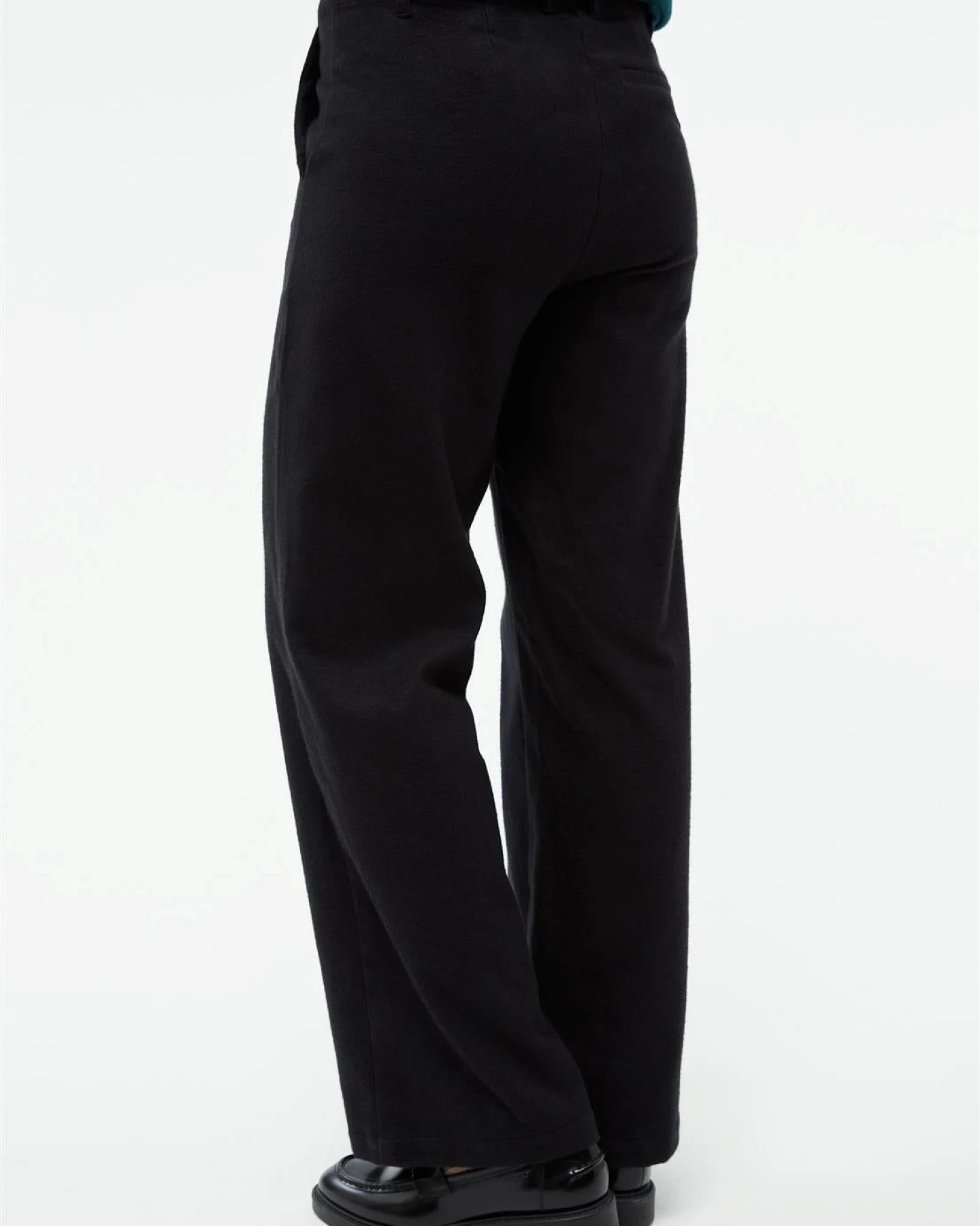 Givn Damen vegan Weite Hose Beatrice Anthrazit – Ansicht 2