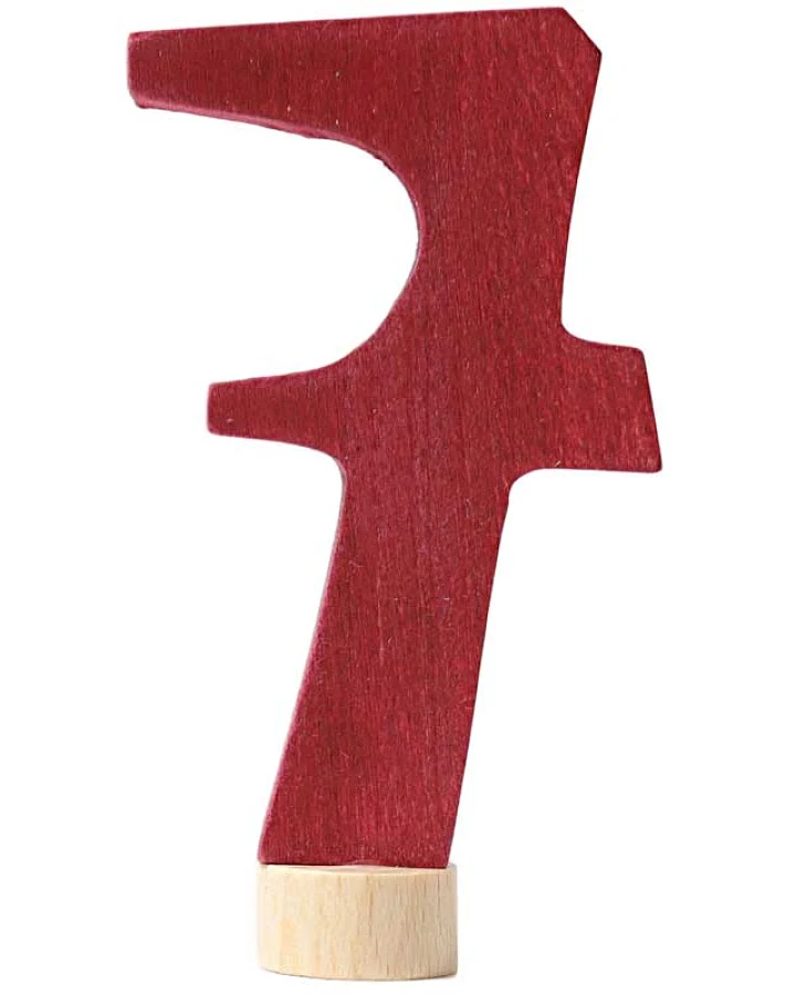 Grimms - Zahlenstecker "7" Waldorf