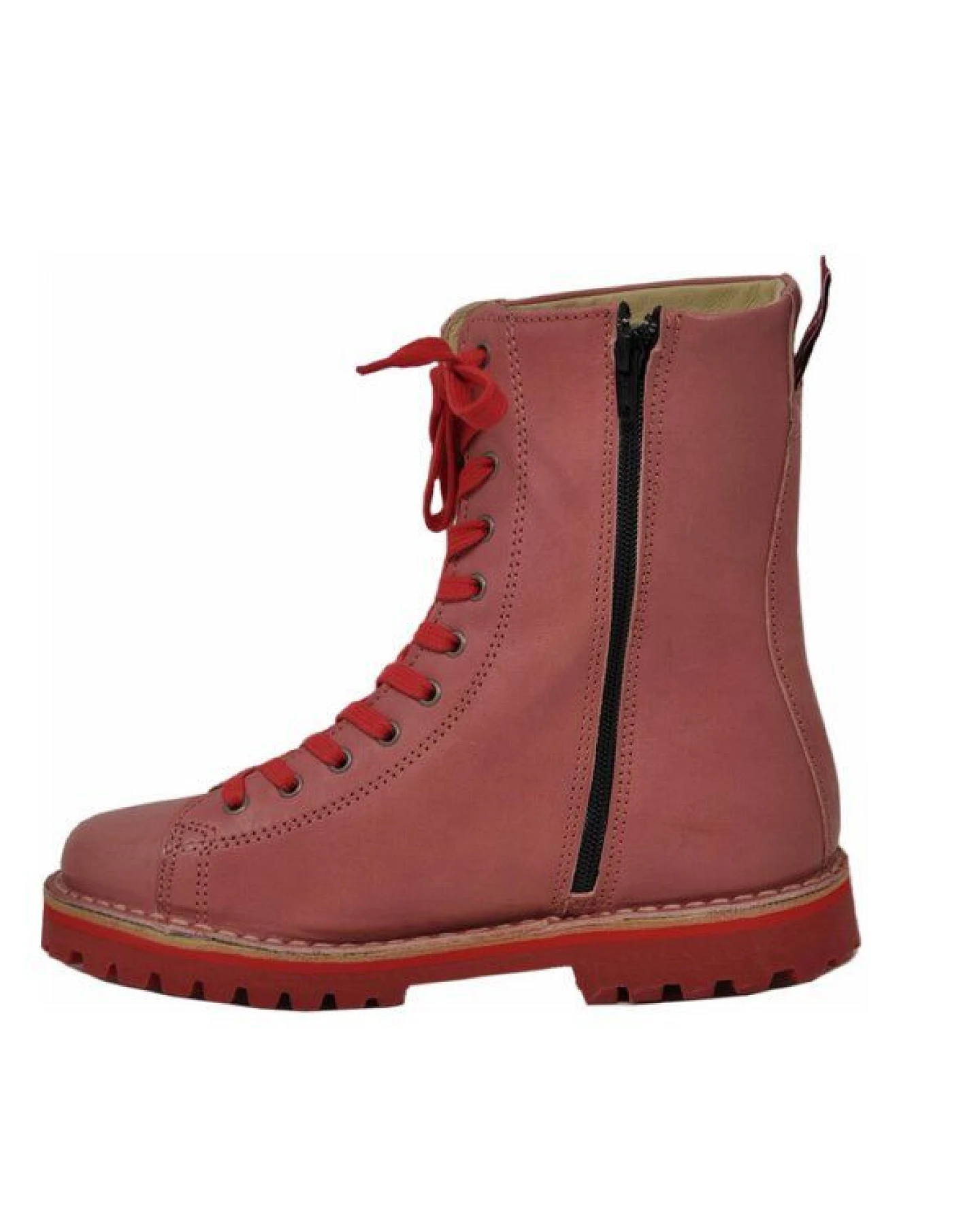 Grünbein Shoes Schnürboots Finn rosa – Ansicht 3