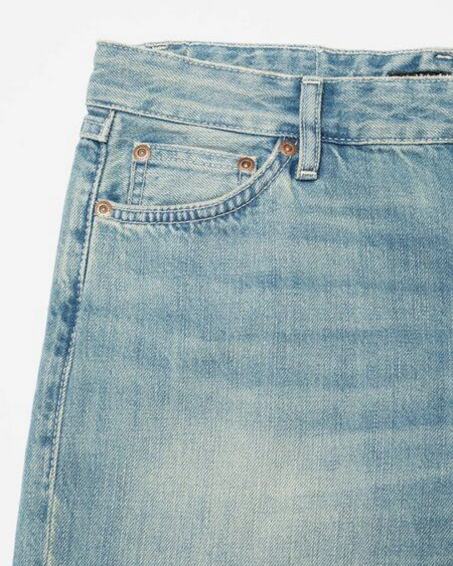 Nudie Jeans Wide Heidi - Drift Wood – Ansicht 3