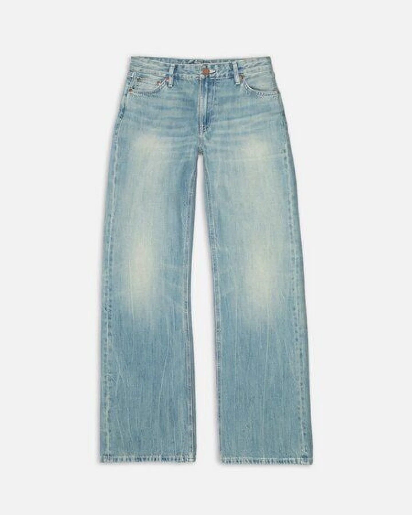 Nudie Jeans Wide Heidi - Drift Wood – Ansicht 4