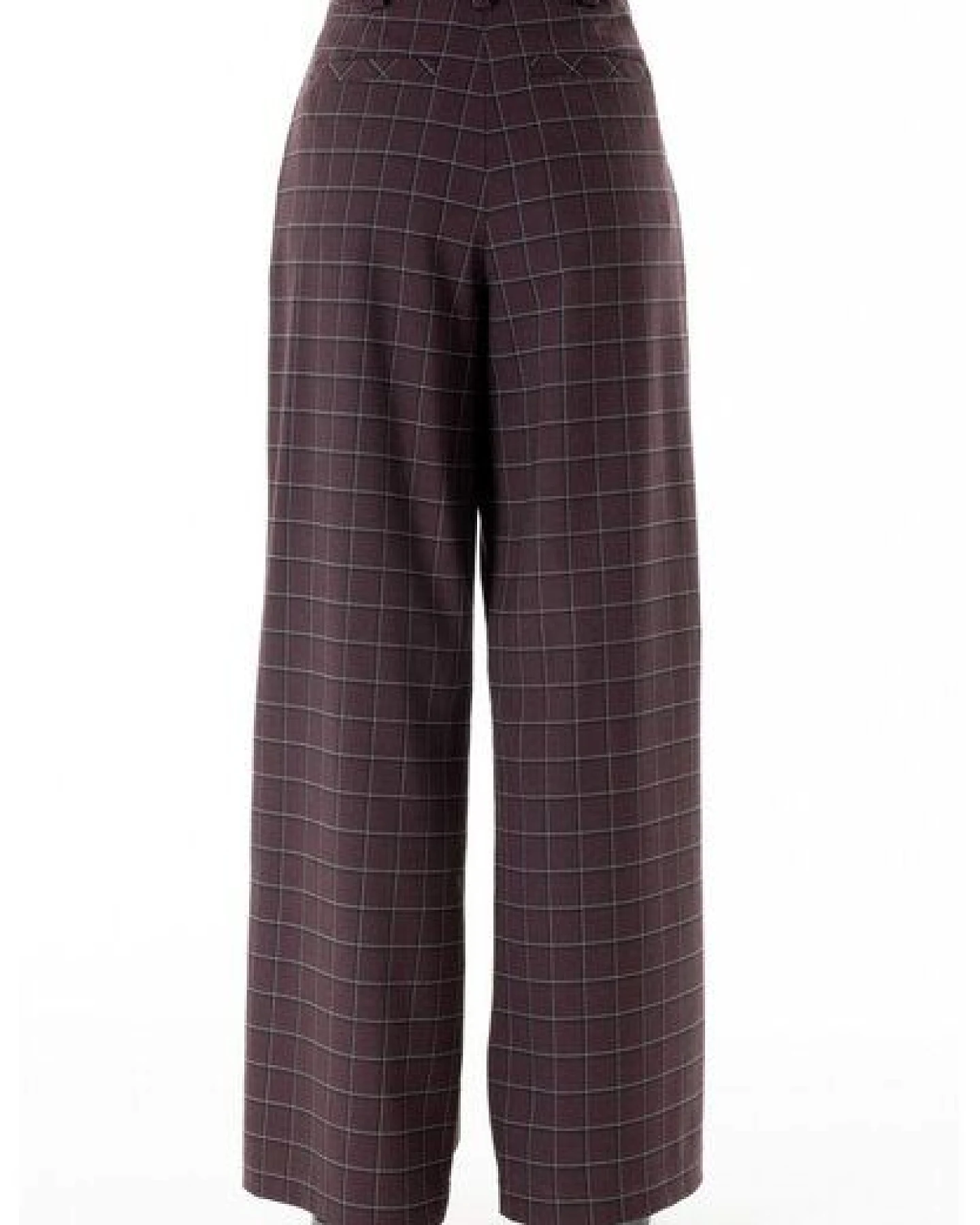 ORGANICATION Wide-Leg-Hose aus recyceltem Polyester und ECOVERO Viskose – Ansicht 4
