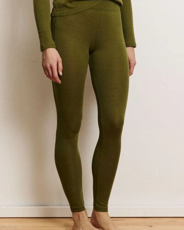 TRANQUILLO Leggings Ninii aus 50/50 Wolle-Baumwolle-Jersey