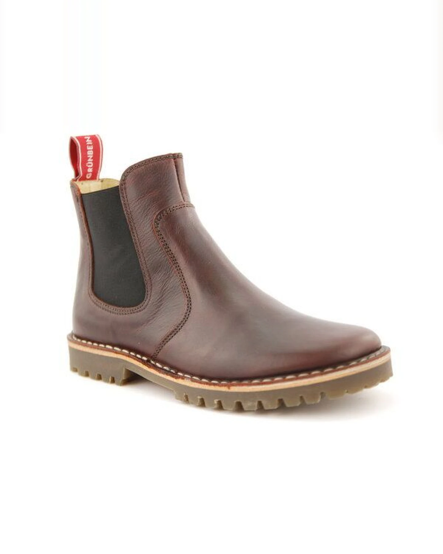 Grünbein Shoes Chelsea Boots Irma rotbraun – Ansicht 4