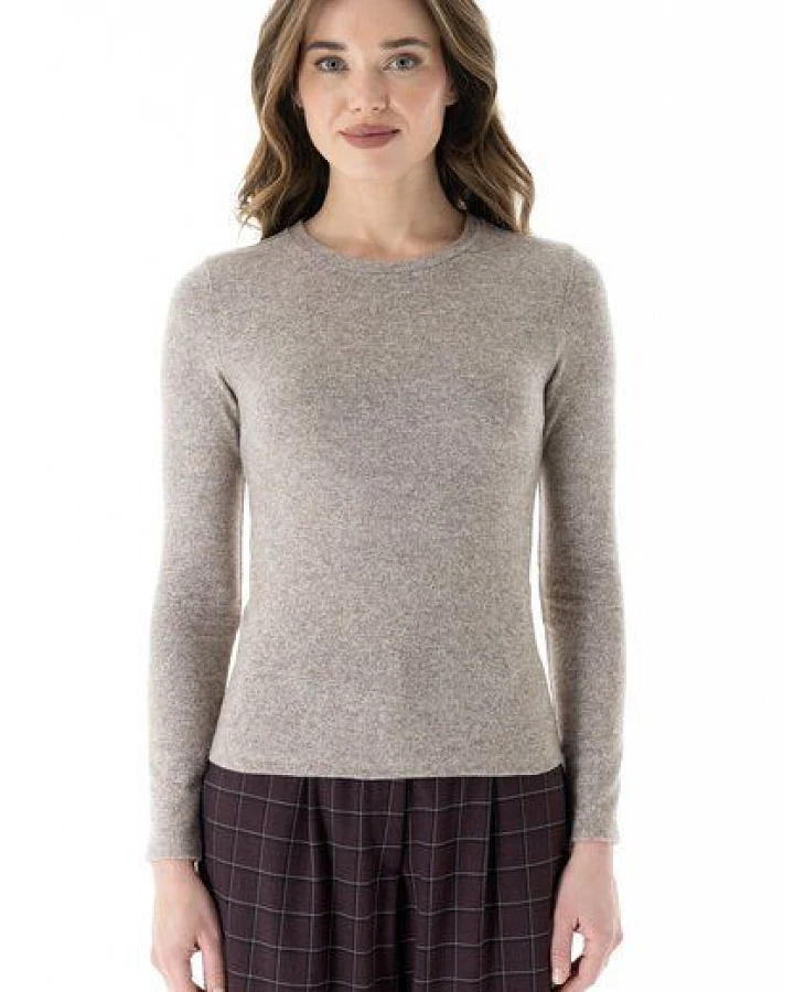 ORGANICATION Slim-Fit-Longsleeve aus Bio-Baumwolle und recyceltem Polyester