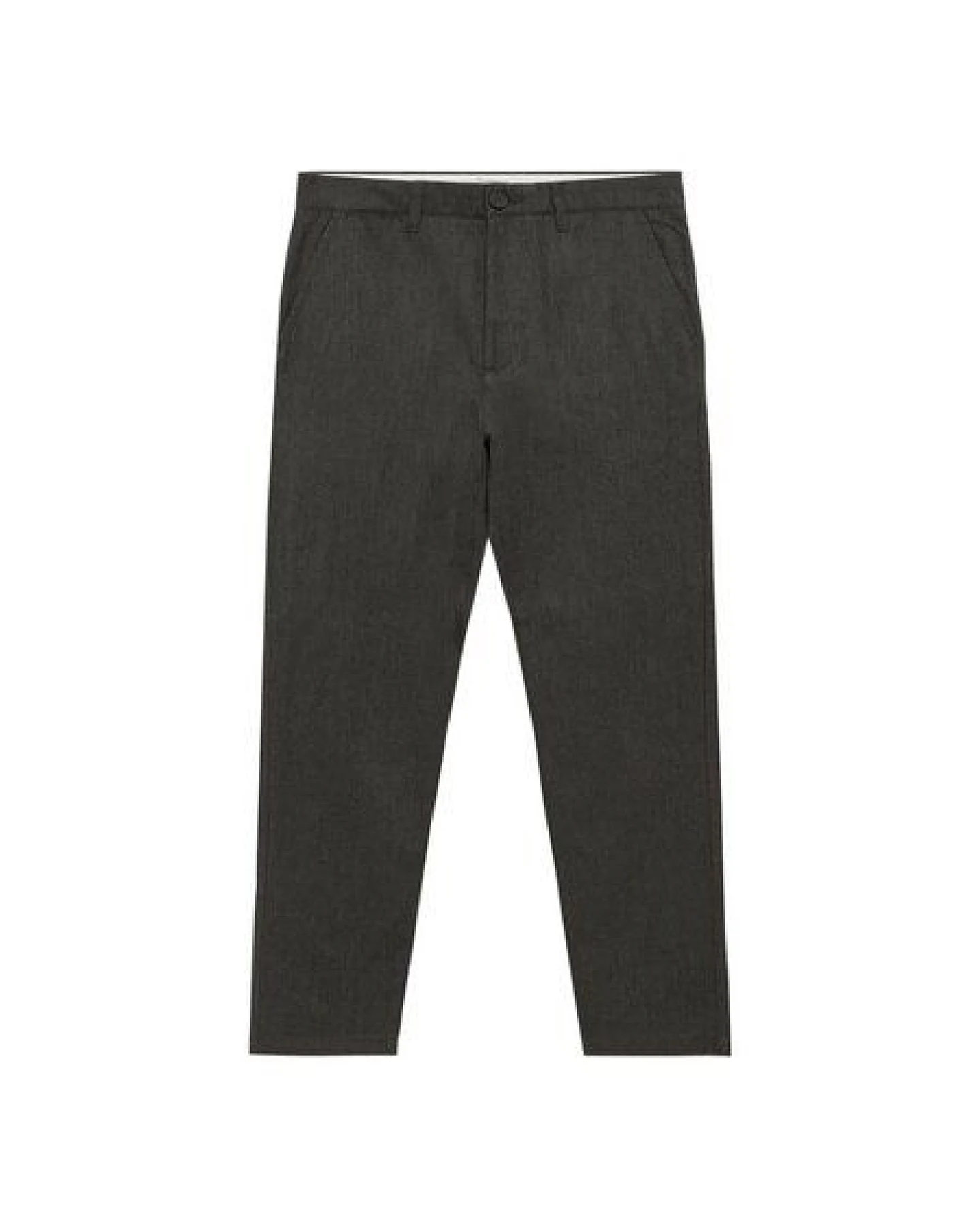 KnowledgeCotton Apparel Chino-Hose CHUCK mit Fischgrätmuster - Regular Fit - aus Bio-Baumwolle – Ansicht 2