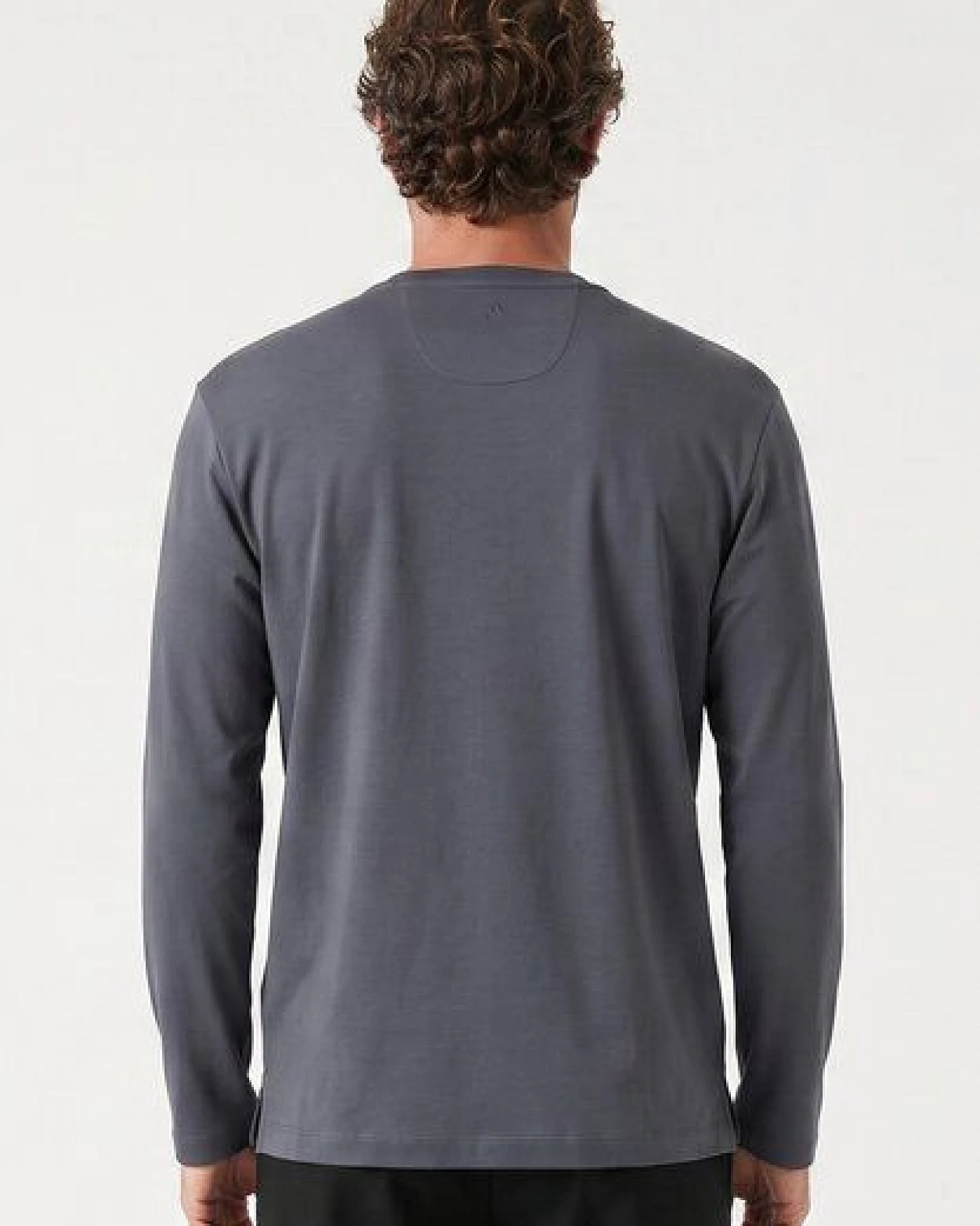 ORGANICATION Longsleeve aus Bio-Baumwolle im Interlock-Strick – Ansicht 4