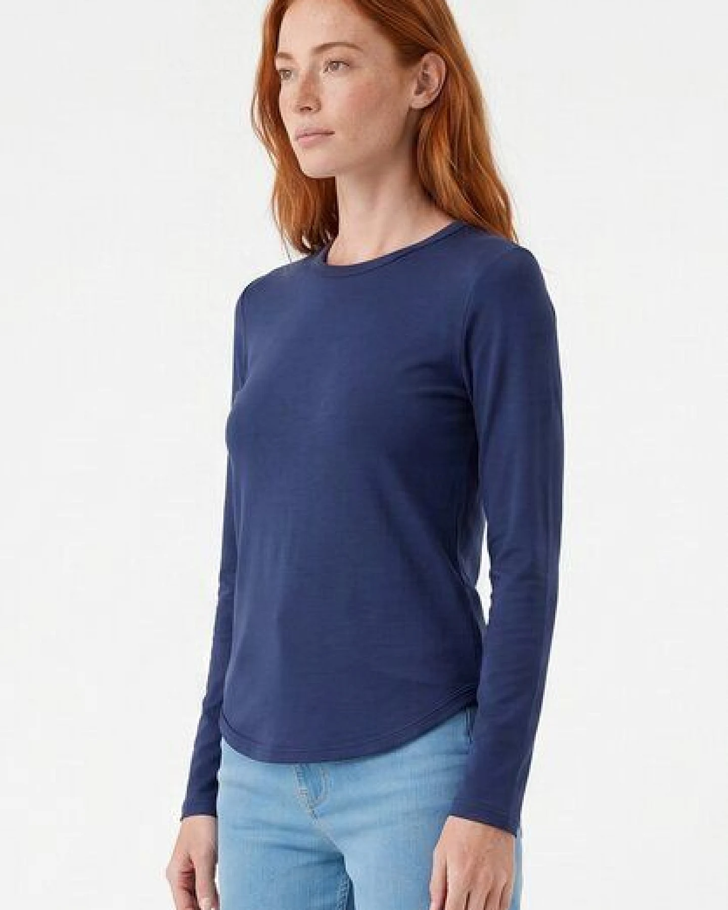 ORGANICATION Slim-Fit-Longsleeve aus Bio-Baumwolle – Ansicht 3