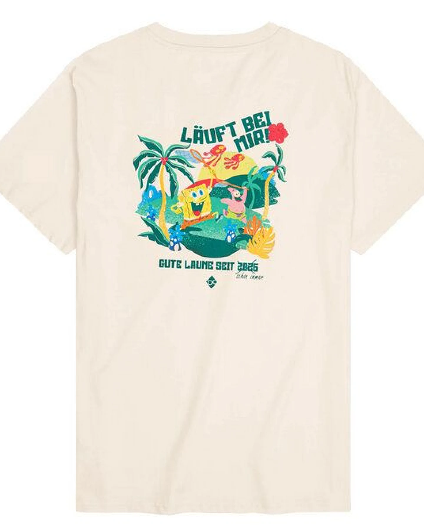 Bavarian Caps Herren T-Shirt Spongebob: Aloha – Ansicht 4