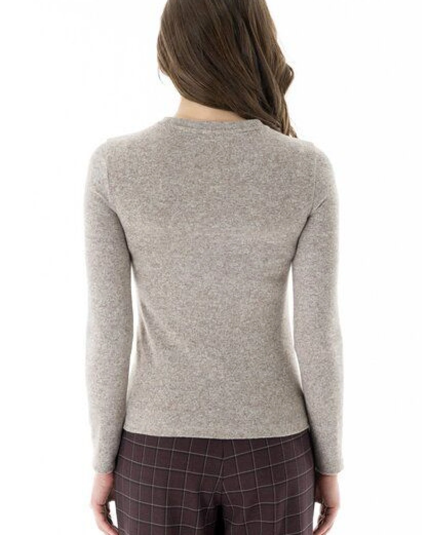 ORGANICATION Slim-Fit-Longsleeve aus Bio-Baumwolle und recyceltem Polyester – Ansicht 4