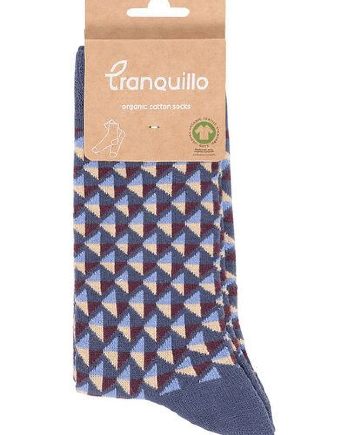 TRANQUILLO Socken Conchitaa aus GOTS-Bio-Baumwolle – Ansicht 2